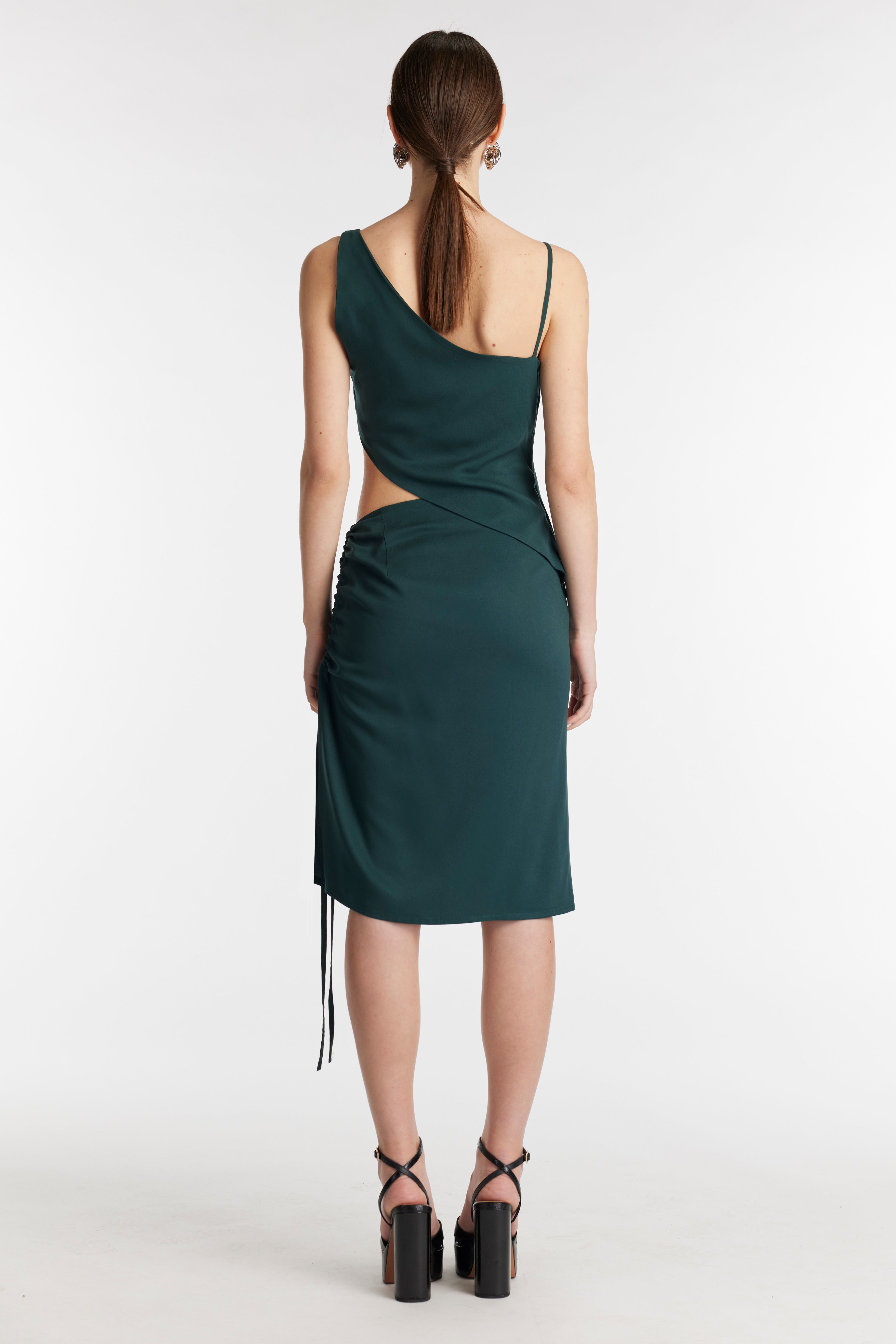 knee length dresses for ladies RUE dress – KAN