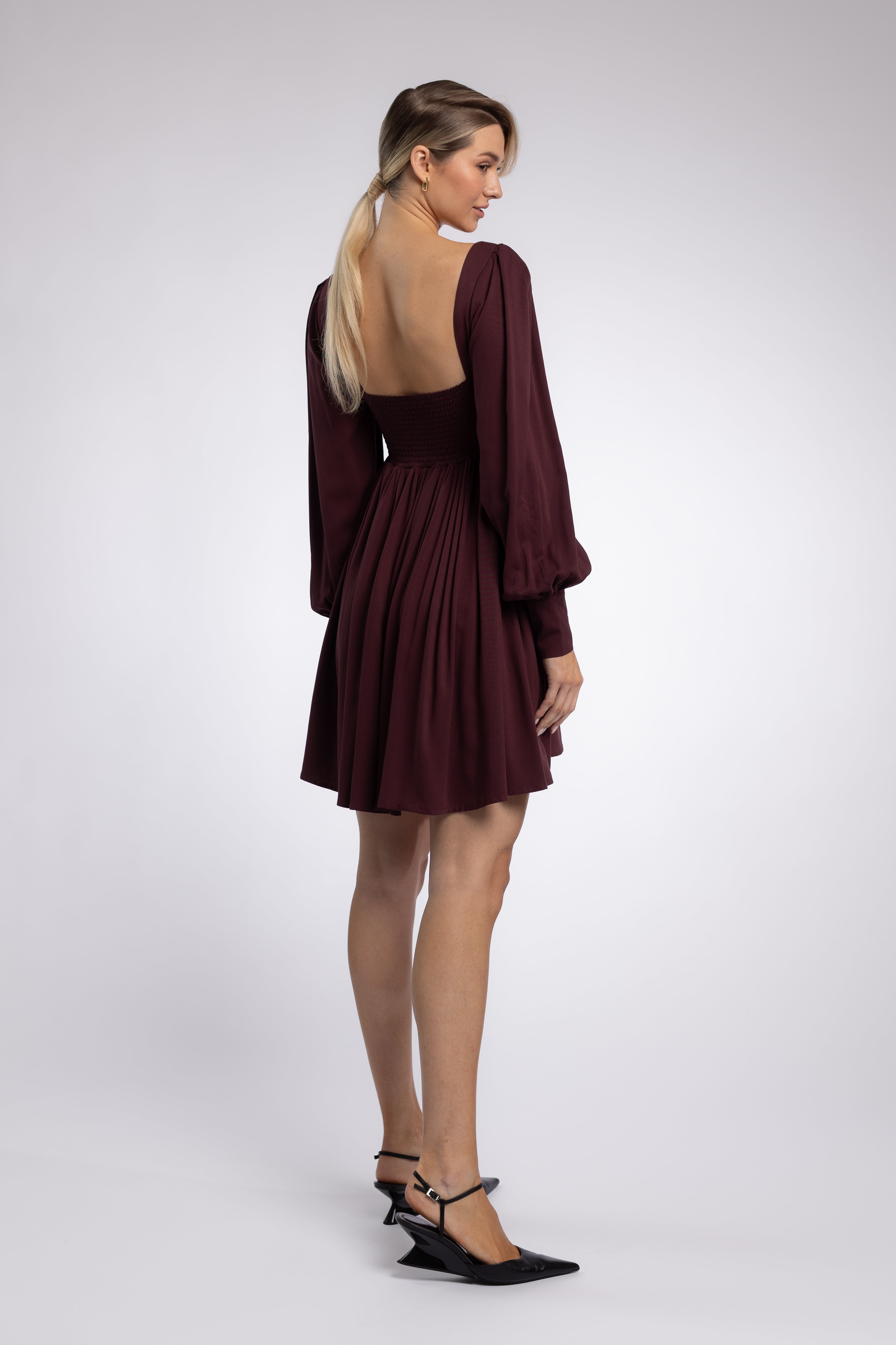 Aubergine Dress