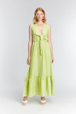 LIME FLOWER dress