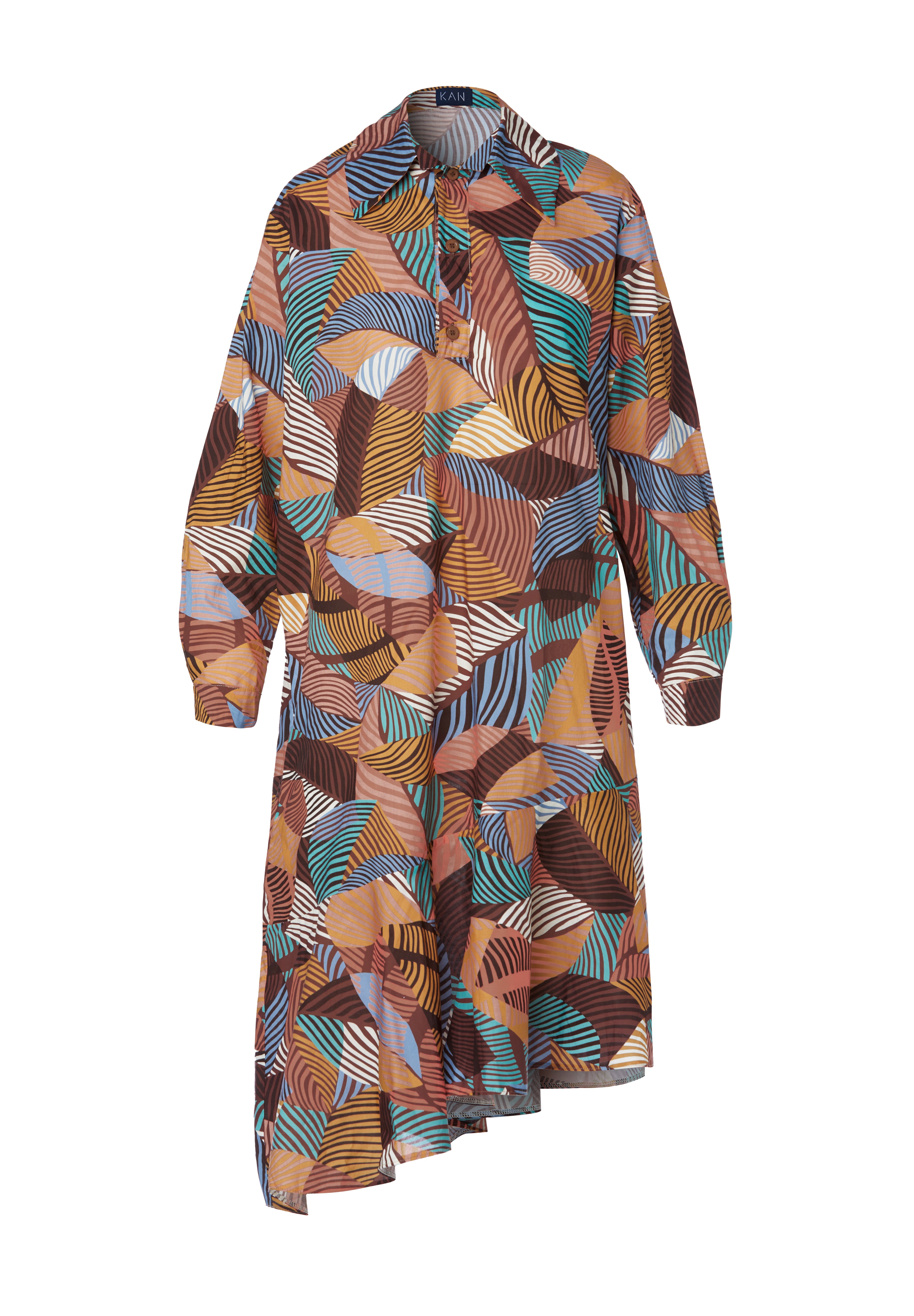 modern calico dress Calico Patchwork Dress